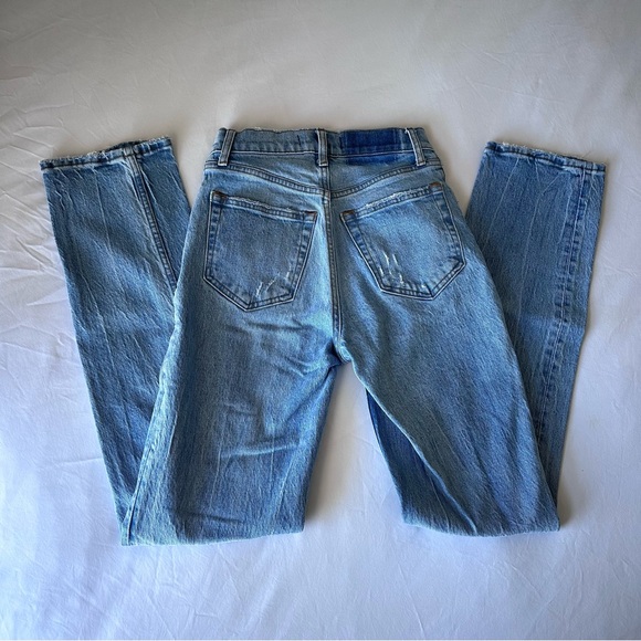 Abercrombie & Fitch 90s Ultra High Rise Straight Jeans - 24L - Picture 6 of 10